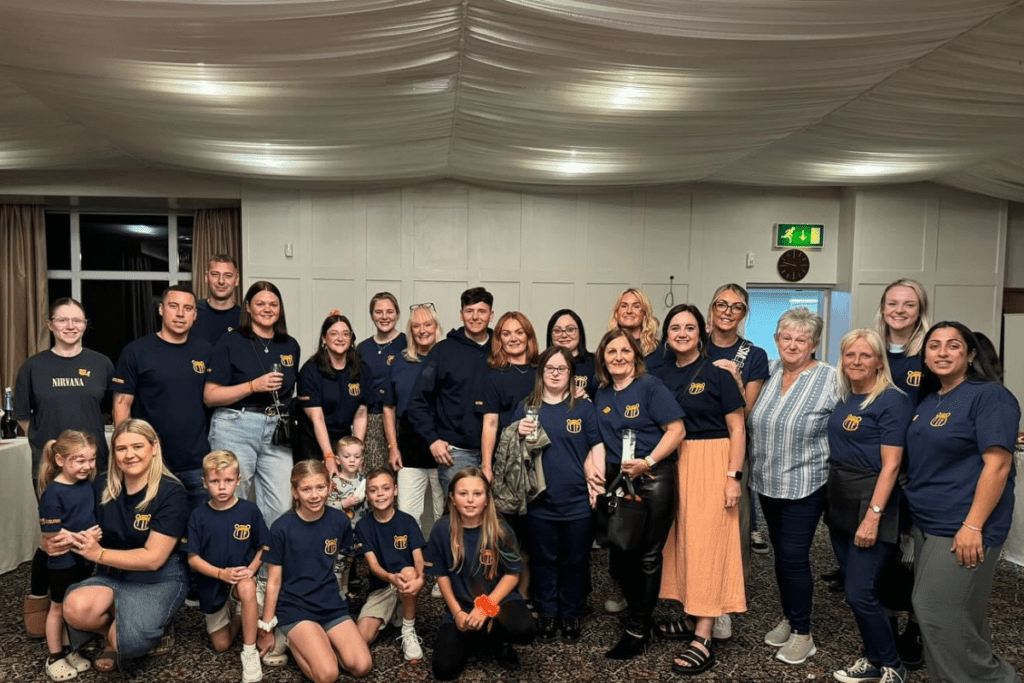 An image of Team Ted Foundation volunteers